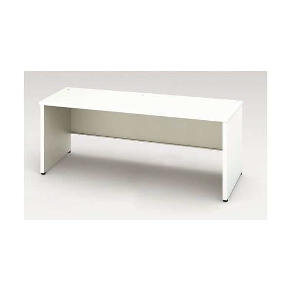 平デスク(引出し無し仕様) XEHH187FDNP-WH 1点