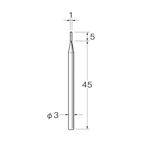 軸付砥石 G3121 5本