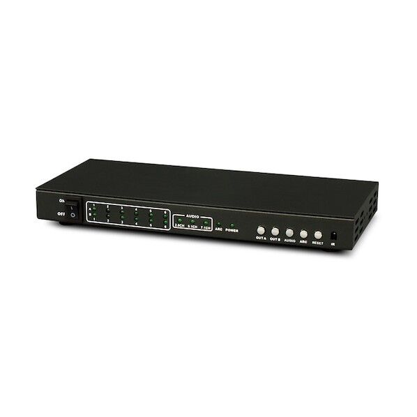 ラトックシステム 4K60Hz対応 6入力2出力 HDMIマトリックススイッチ RS-HDSW62-4KZ 1点...