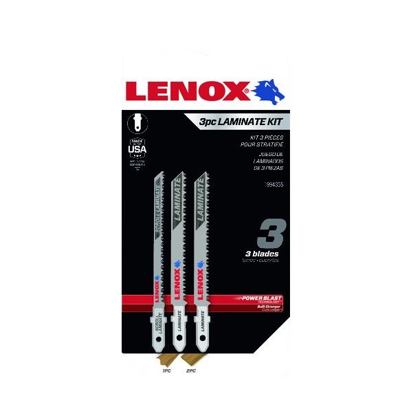 フローリング材用ジグソー3本セット B320TS 1本、B314LT 2本