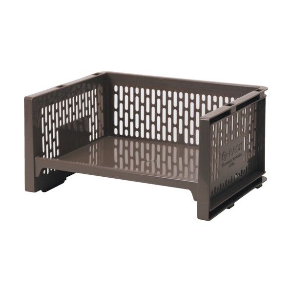 pla 43308 Eラック L 浅型 BR ブラウン 43308 1点