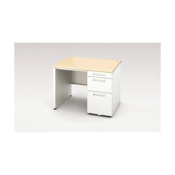 片袖デスク(ロング、パネル脚 XEHH107KP-WS 1点