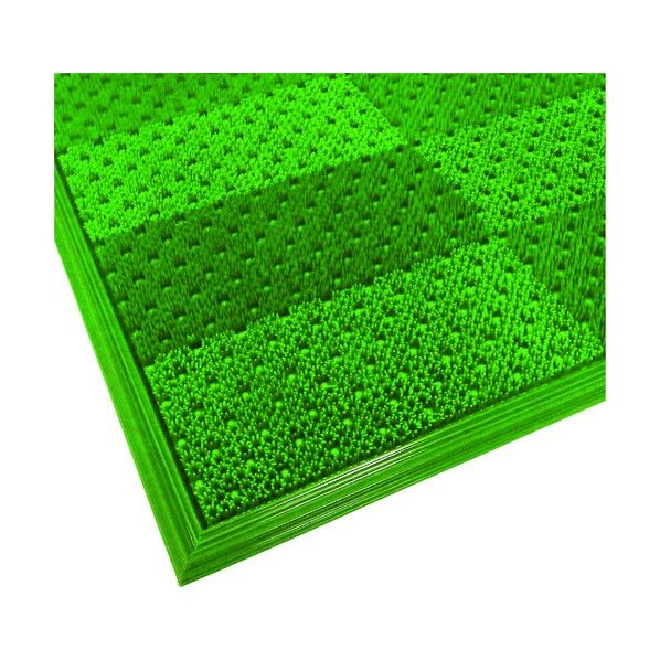 カールマットev #22ハーフ枠付 グリーン 418-0221 1点