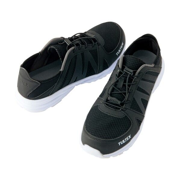 セーフティシューズ(男女兼用) 010ブラック 24.0 51655 1足