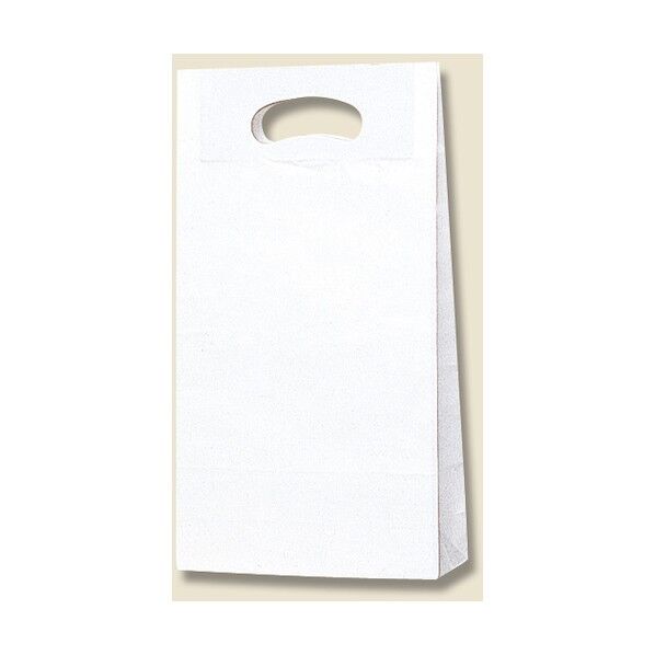 小判抜き角底袋 ファンシーバッグ 白無地 4才