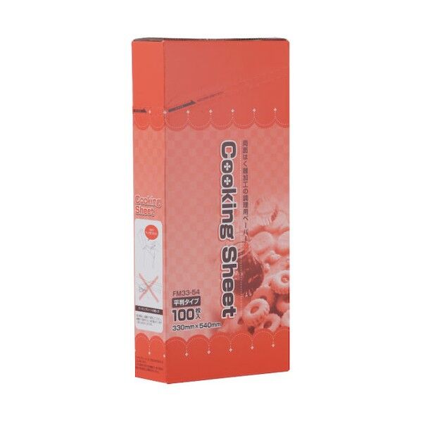 FMクッキングシート 平判 FM33-54 100枚入 WKTZ501 1点