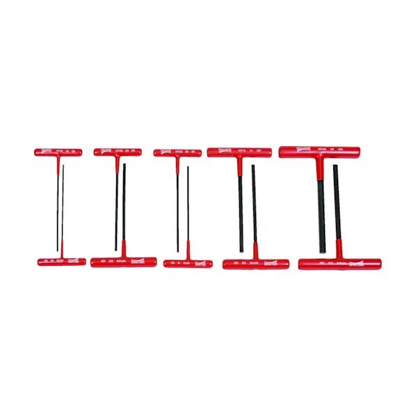 Tハンドル六角ドライバー(インチ) JHWWSHKT-10 10本