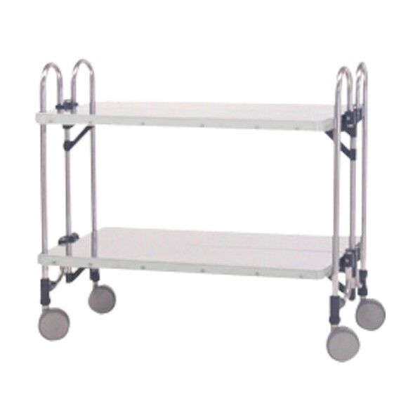 ステンレス 重量用折りたたみ式ワゴン FESTA-2FF 1点