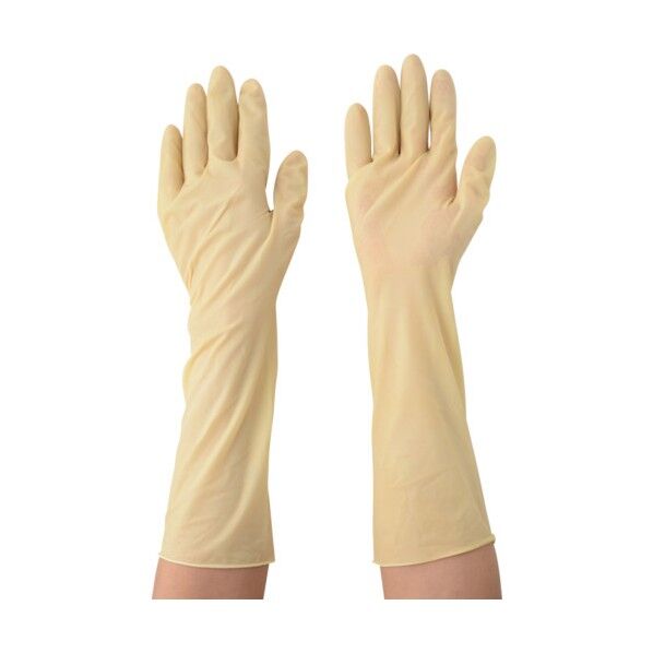 ラテックススーパーロング手袋L(1000枚入) G5358-L 1000枚