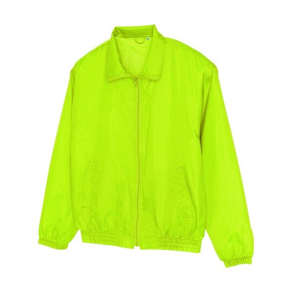 裏メッシュブルゾン（男女兼用） 019イエロー M 50102 1