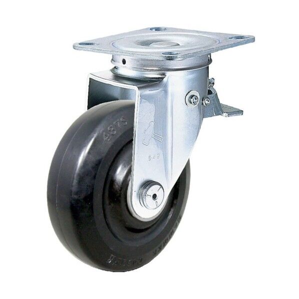 方向規制キャスター ゴム車