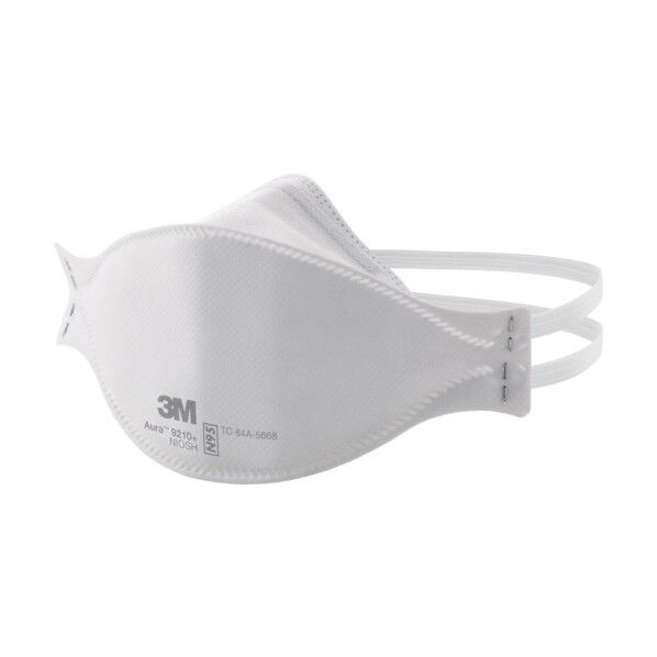 Aura 折りたたみ式防護マスク 9210+ N95 20枚/1箱