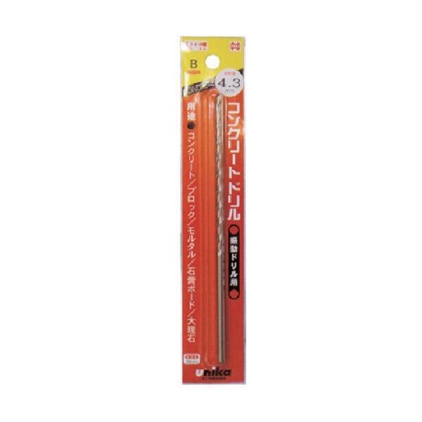 振動用ドリルBロング(パック) BL4.8×150mm UCDL48X150 1