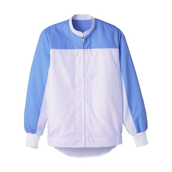 長袖ジャンパー 白Xサックス DCP-2720-L 1点