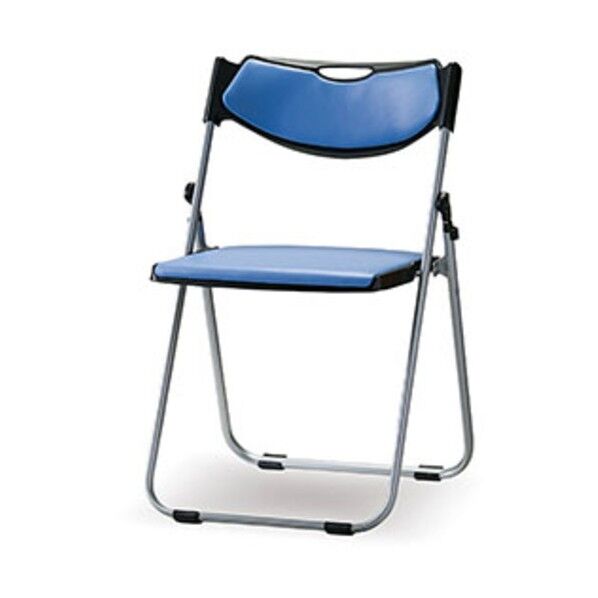 折りたたみイス E659-LBLN 1点