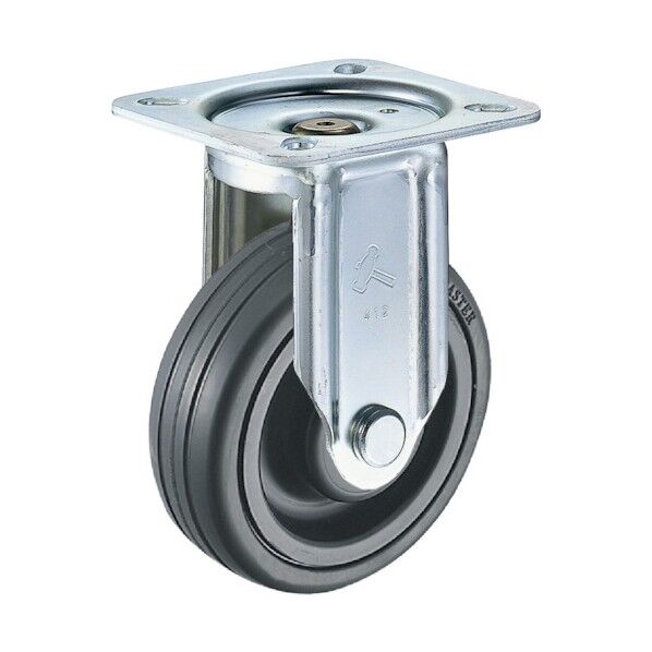 Sシリーズ400タイプ固定ゴムボールB車100mm 平戸車 400SRPCHR100 1個