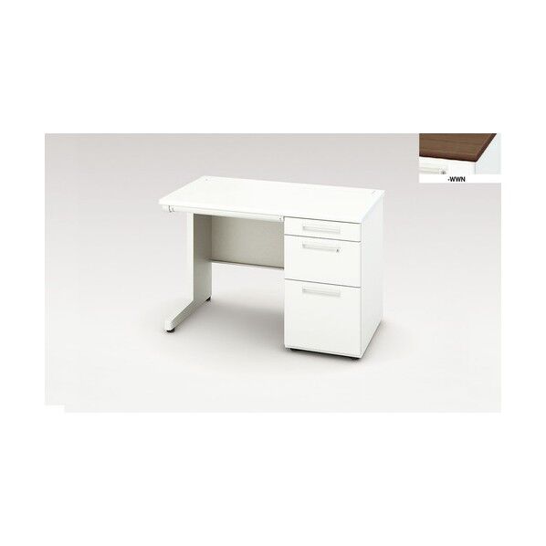片袖デスク XEHH116B-WWN 1点