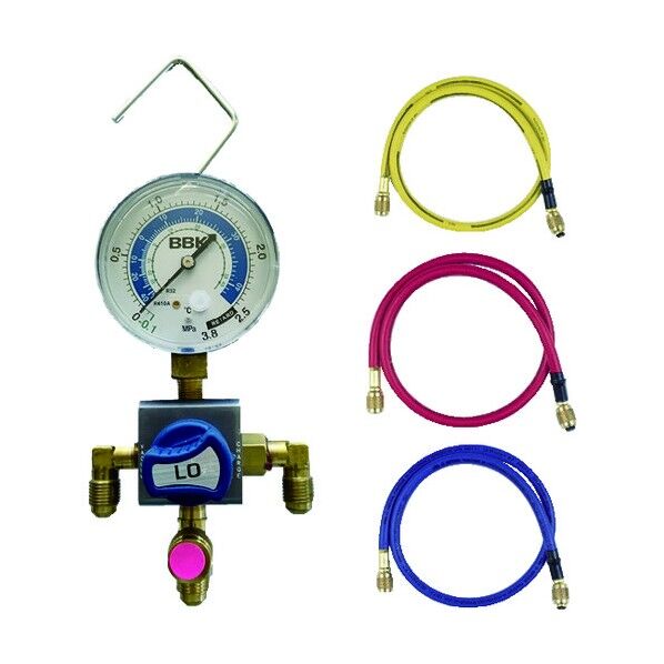 R-410Aボールバルブ式シングルマニホールドキット