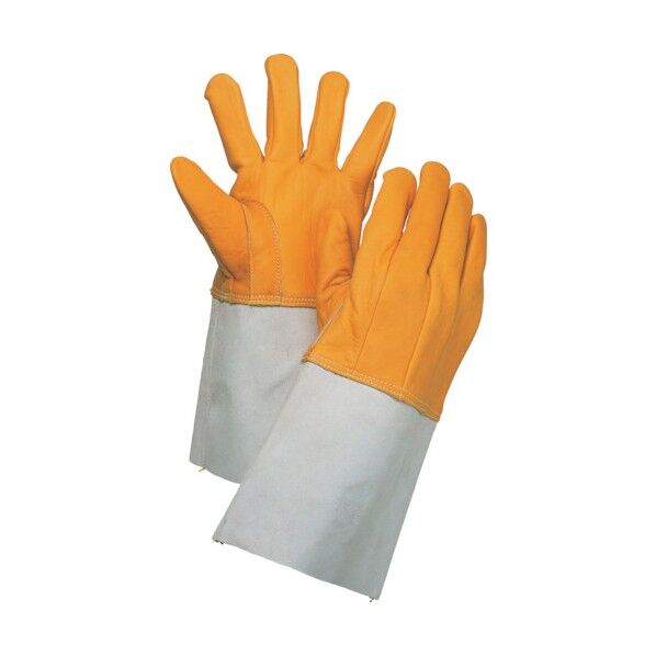 牛コンビ5本指イエロー YG-5 6300028869 10双