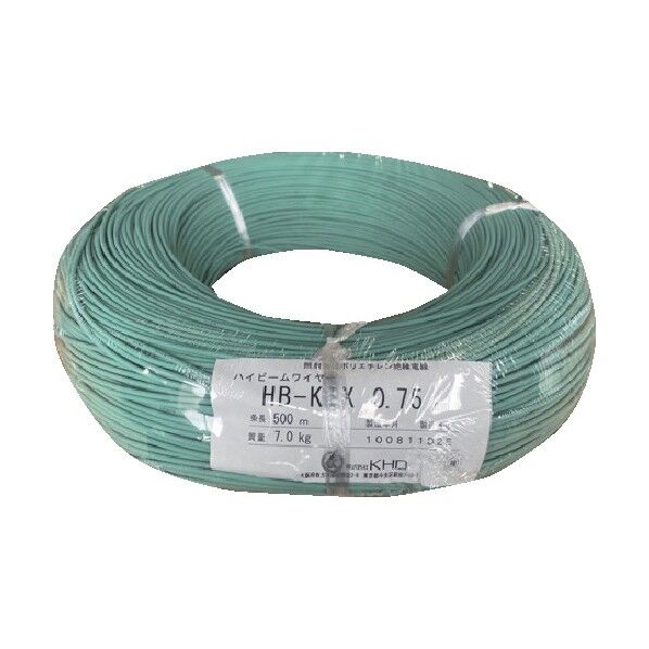 HB-KIX0.75 緑 500m HBKIX0.75SQ-10-500M 1点