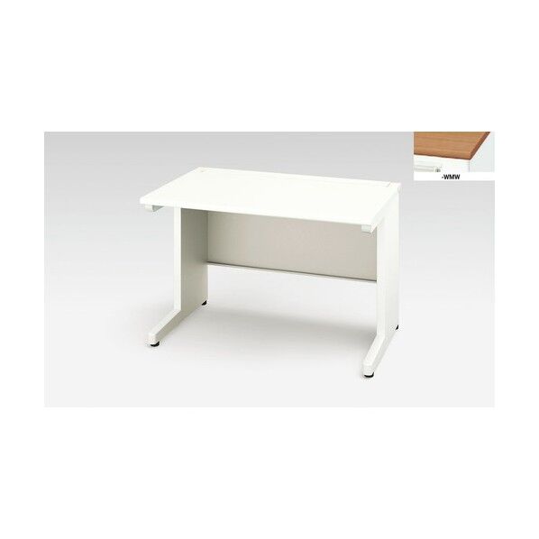 平デスク (引出し無し) XEHH117FDN-WMW 1点