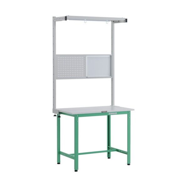 RAE型作業台 ツールハンガーフルセット付 YG色 W900×D750 RAE-0975THFS YG 1点