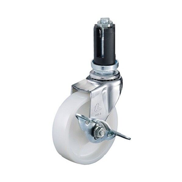 EUシリーズ自在SP付ナイロン車75mm 4153EU-N75-BAR01 1点