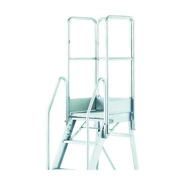 折りたたみ式作業用踏み台 (手すりフルセット付)