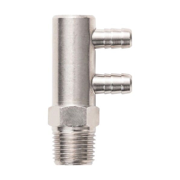 ハンディタッチ継手 2連エルボ 4×2.5mm PT1/8 BLD-4X2.5-2-PT1/8-BSN 1点