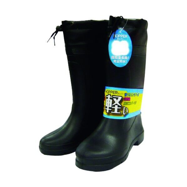 長靴 HOPPER 01 ブラック LL 27~28 214147 1点