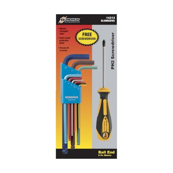 六角Lレンチカラーガード9本組&+2×100コンボセット