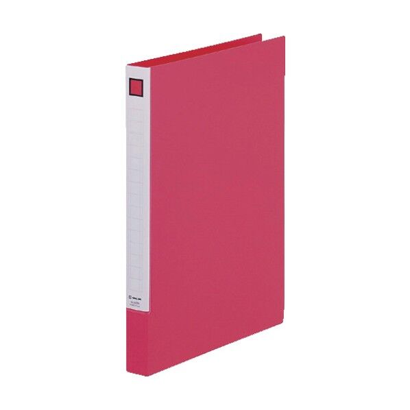 キングジム リングファイル(脱着式)A4-S 赤 637NRED 1個