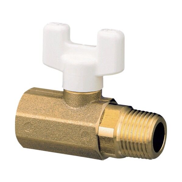 ボールバルブ AE4型 (黄銅) Rcねじ×Rねじ