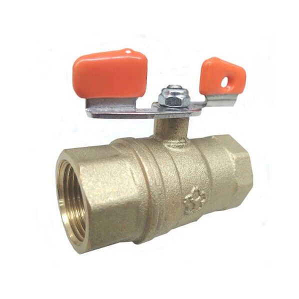 ボールバルブ 15A(400型、スタンダードボア、黄銅、蝶ハンドル) V2W 15A 1点