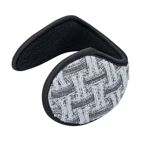 ユニット イヤーマフ格子柄グレー WT-430GY 1個