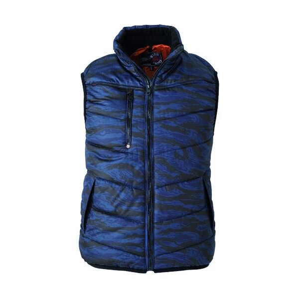 防寒ベスト 4030-33-3L カモフラネイビー 4030-33-3L 1点