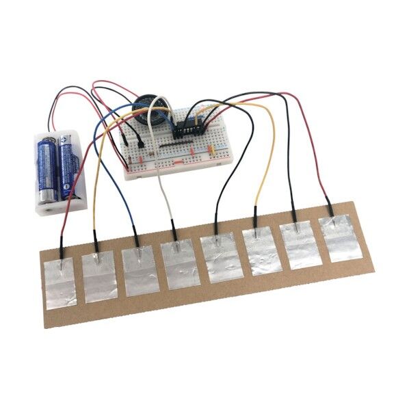 小型ブレッドボードパーツセット タッチセンサピアノ SBS-208 1点