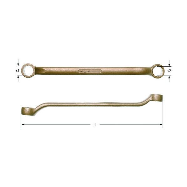 防爆ダブルボックスエンドレンチ