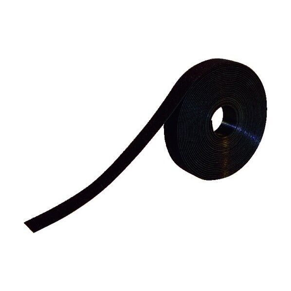 耐候性マジックバンド結束テープ両面幅20mmX長さ5m黒 139 x 134 x 25 mm TMKT-20V-BK 1点