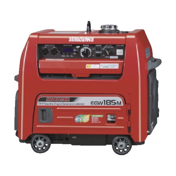 新ダイワ エンジン溶接機・兼発電機185Aインバータ発電 EGW185M-I 1点