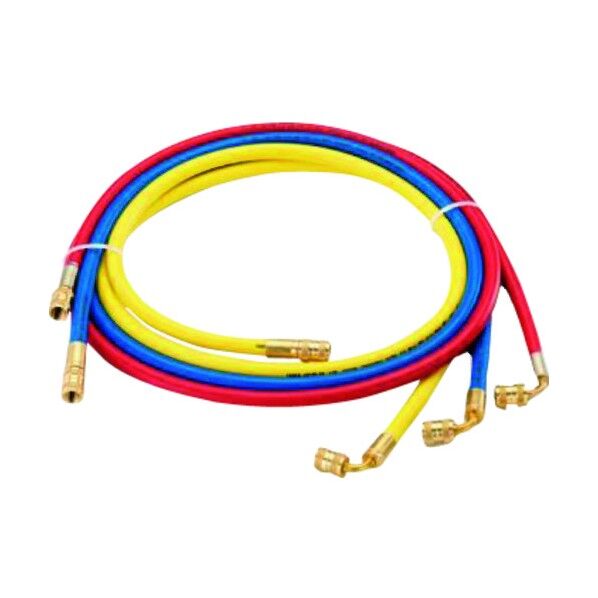 チャージホースセット R134a 100cm 片側90° TA137HA