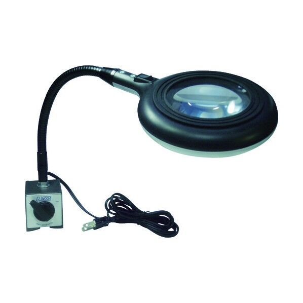 LEDスタンド拡大鏡付LEDドーナッツ