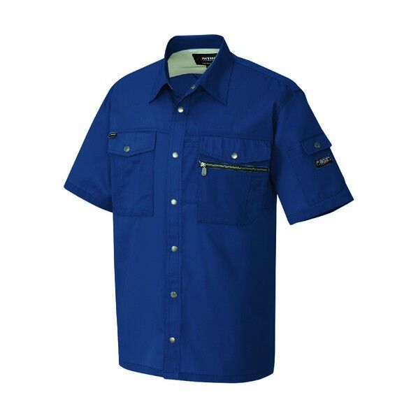 半袖シャツ(男女兼用)AZ3237-008ネイビー6L 008ネイビー 6L 3237 1