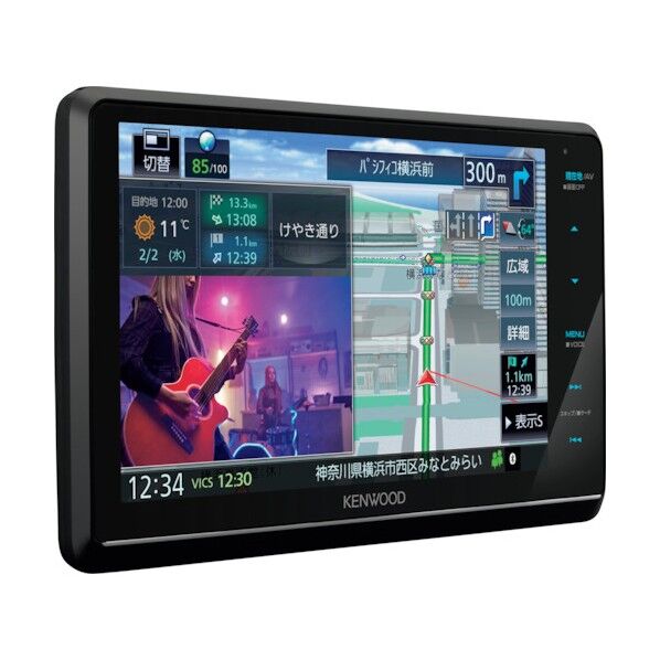 JVCケンウッド 8インチフローティングタイプナビ MDV-S809F 1点