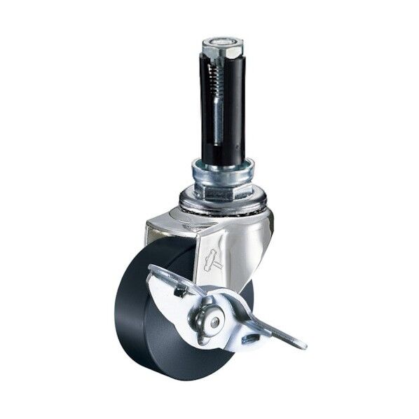 EUシリーズ自在SP付MCナイロン車50mm 平戸車 4151EUMC50 1個