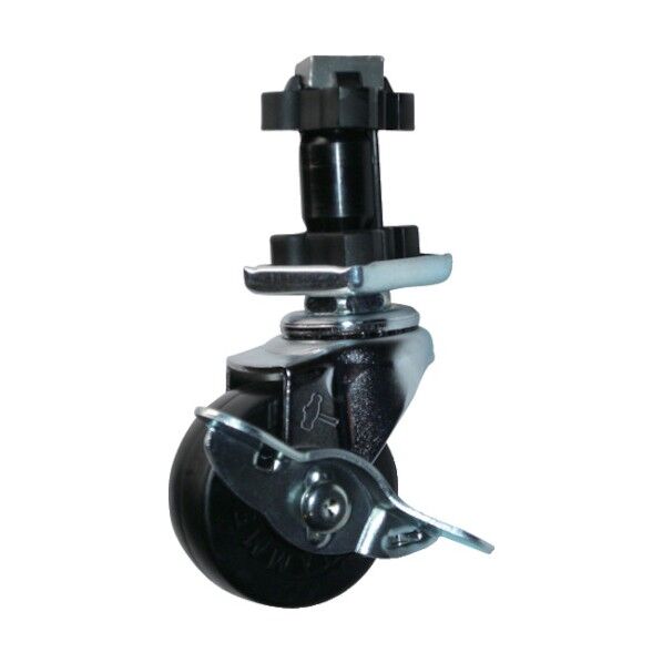 ENシリーズ自在SP付ゴム車50mm 平戸車 4155ENR50 1個