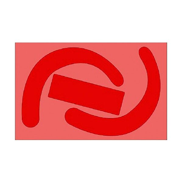 安全帯ステッカー蛍光 使用確認ステッカー