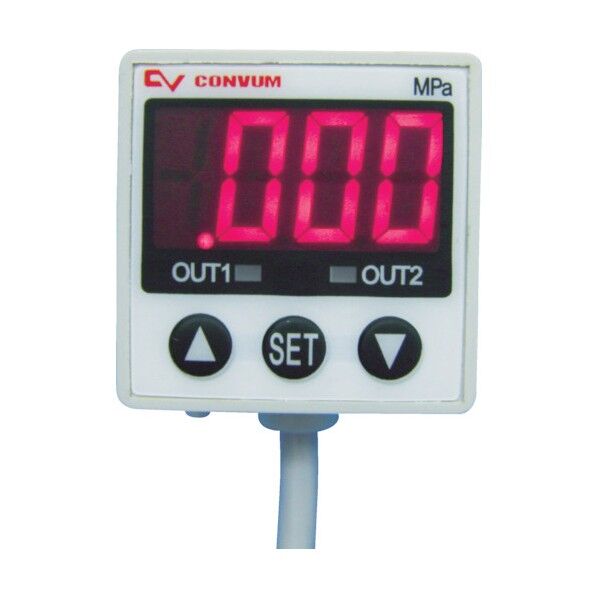 デジタル圧力センサ 正圧 出力2点 アナログ出力付 MPS-P33RC-NGAT 1