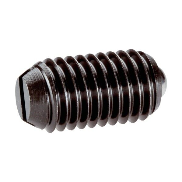 スプリングプランジャ ボールスロット付 快削鋼