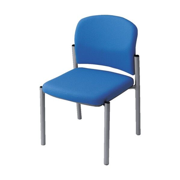 会議用チェアー 布張り E248F-BL 1点